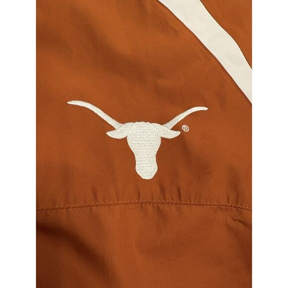 Vintage Texas Longhorns Nike Team Mens XL Orange Full Zip Pullover Windbreaker - Picture 4 of 8